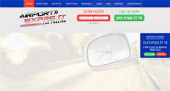 Desktop Screenshot of airportexpresscarparking.com.au